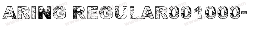 Aring Regular001000字体转换